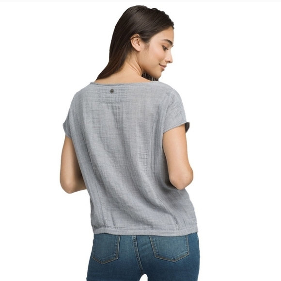 PrAna Mistico Top Organic Cotton sz L - Picture 2 of 7